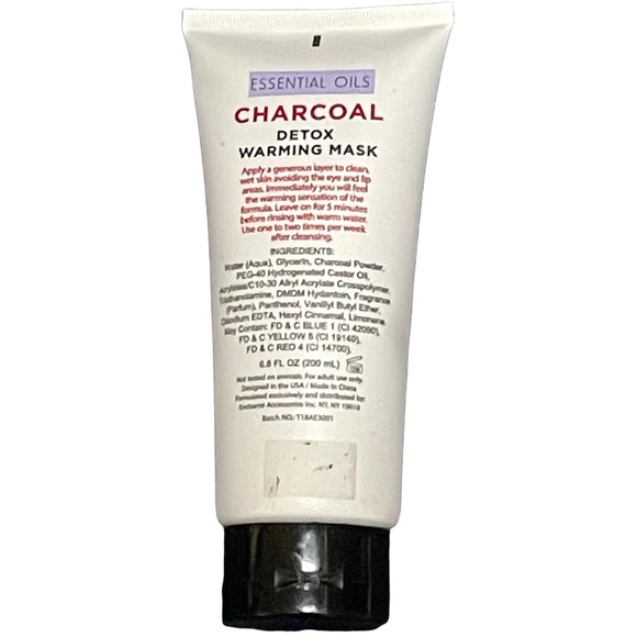 Essential Oils Start Fresh & Detox Charcoal Detox Warming Mask - 6.8 oz - New - Picture 2 of 2